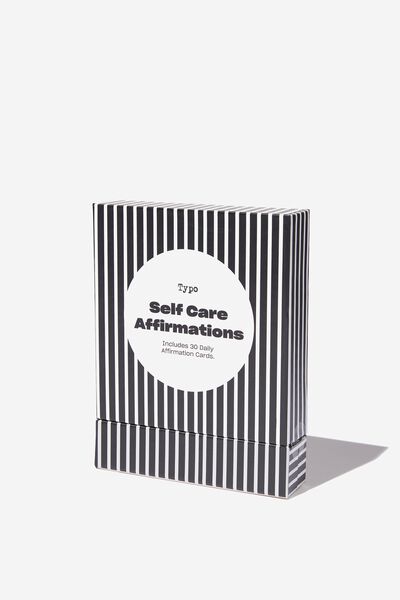 Small Affirmation Cards, BLACK SELF CARE INSTRUCTIONS