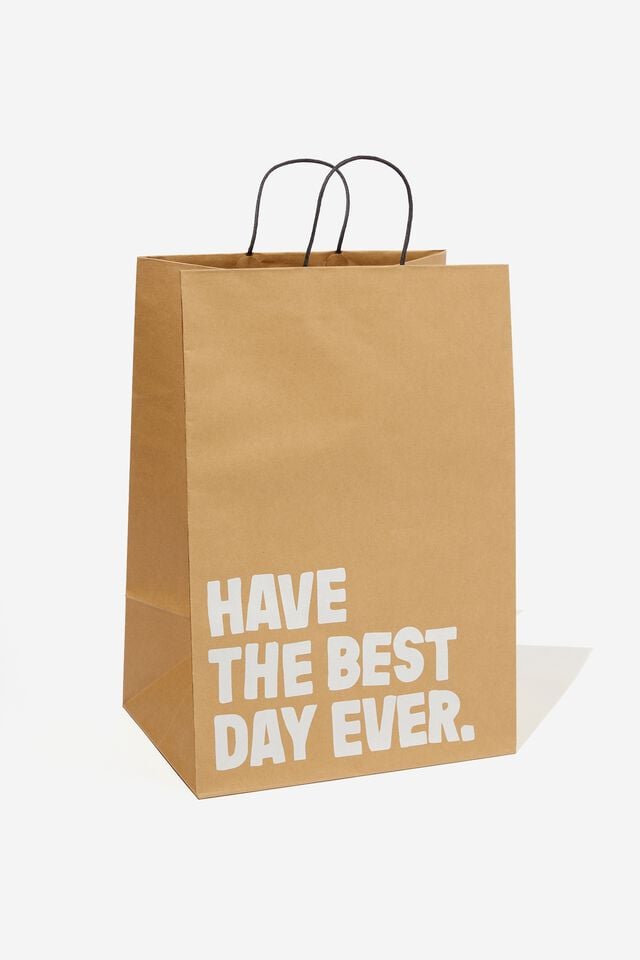 Get Stuffed Gift Bag - Large, HAVE THE BEST DAY EVER CRAFT