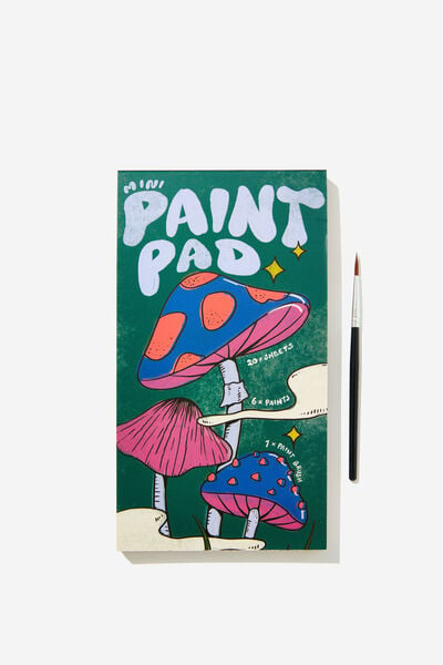 Mini Watercolour Paint Pad, MAGIC GARDEN V2
