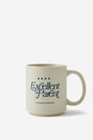 Daily Mug, EXCELLENT PARENT AS VOTED ECRU - alternate image 1