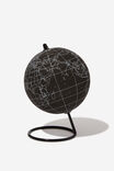 Spin Me Around Cork Globe, BLACK - alternate image 1