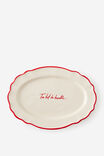 Dining Platter, RED - example image 1