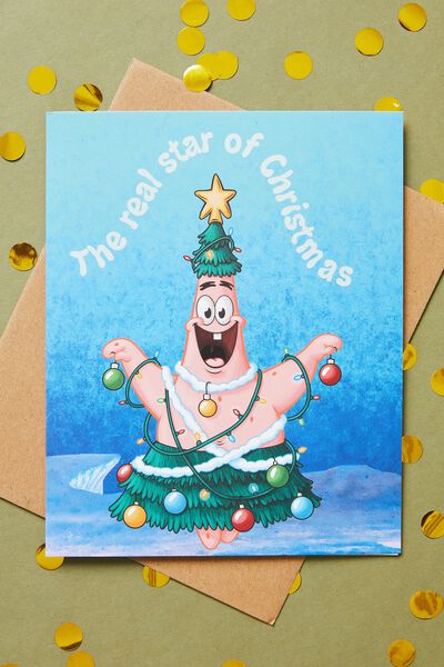 Christmas Card 2022, LCN HAV SPONGEBOB PATRICK STAR