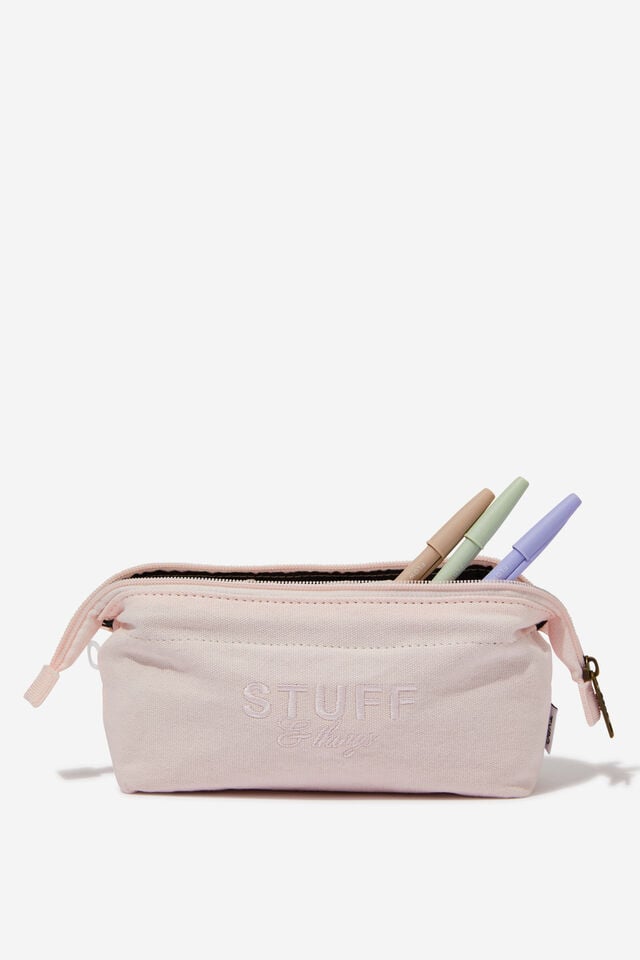 Billie Canvas Pencil Case, STUFF AND THINGS