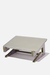 Collapsible Laptop Stand, MESSY DITSY KHAKI - alternate image 1
