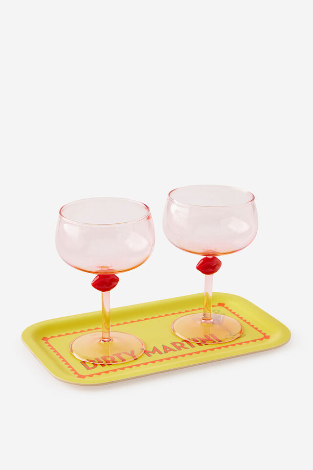 Cocktail Tray, DIRTY MARTINI