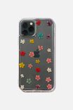 Protective Phone Case Iphone 12, 12 Pro, TRAPPED MULTI MINI DAISIES - alternate image 3