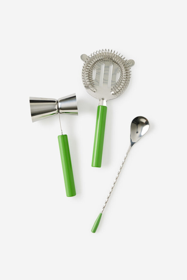Cocktail Making Tool Set, OLIVE