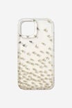 Graphic Phone Case Iphone 13-14, BEES / CLEAR - alternate image 1