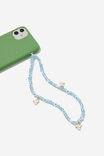 Carried Away Phone Charm Strap, BLUE BUTTERFLIES - alternate image 2