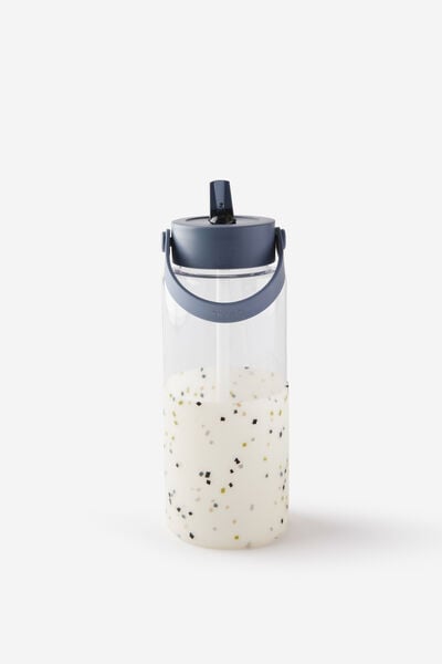 Premium Big Sipper Drink Bottle, NEUTRAL SPECKLES