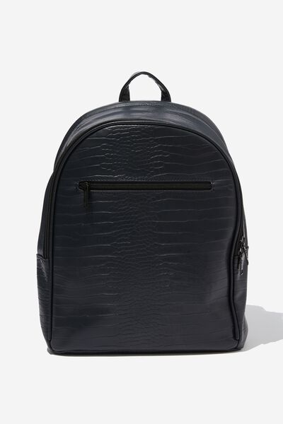 Off The Grid Travel Backpack, BLACK TEXTURED