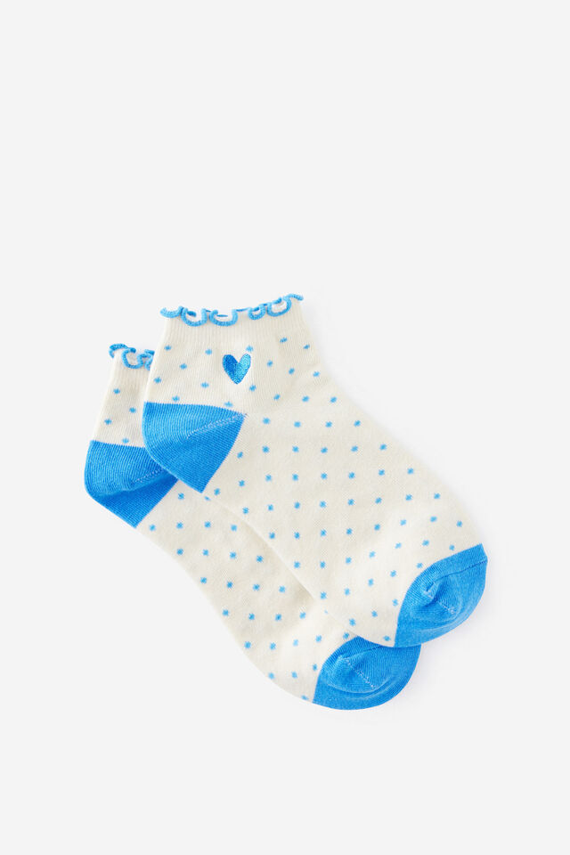 Ankle Socks 2 Packs, BOW