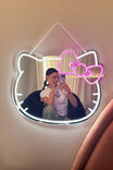 Collab Neon Wall Mirror, LCN SAN HELLO KITTY - alternate image 1