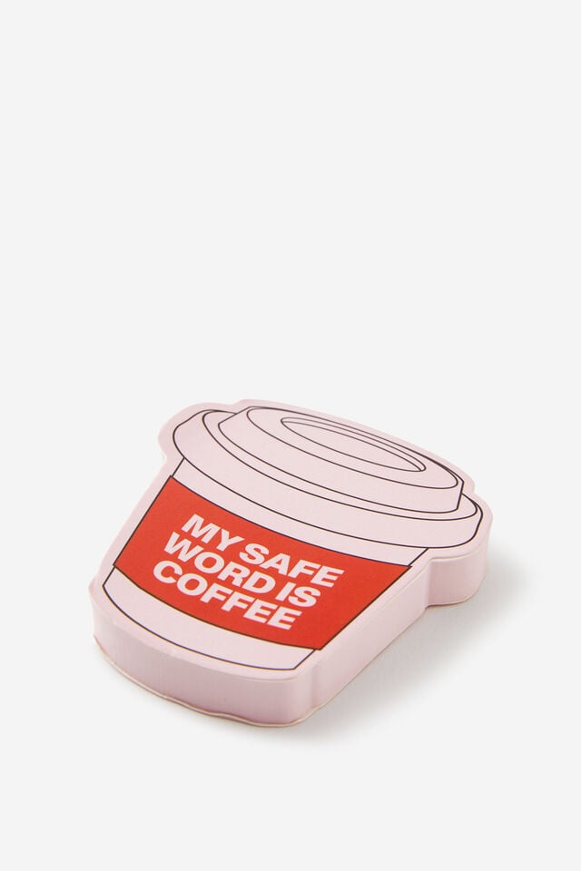 Jumbo Shaped Eraser, COFFEE CUP