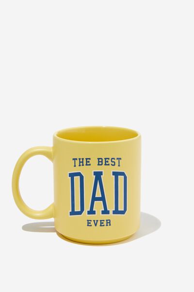 Daily Mug, THE BEST DAD EVER YELLOW