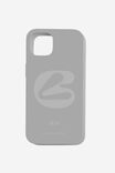 Personalised Slimline Recycled Phone Case 12, 12 Pr0, COOL GREY SPOT - alternate image 1