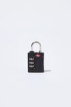 Tsa Combination Lock, BLACK - alternate image 1