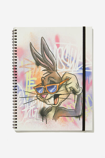 A4 Spinout Notebook, LCN WB LT BUGS BUNNY