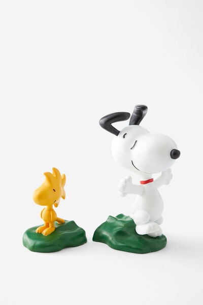 Collab Bookends, LCN PEA SNOOPY & WOODSTOCK