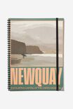 A4 Spinout Notebook Recycled, RG UK NEWQUAY