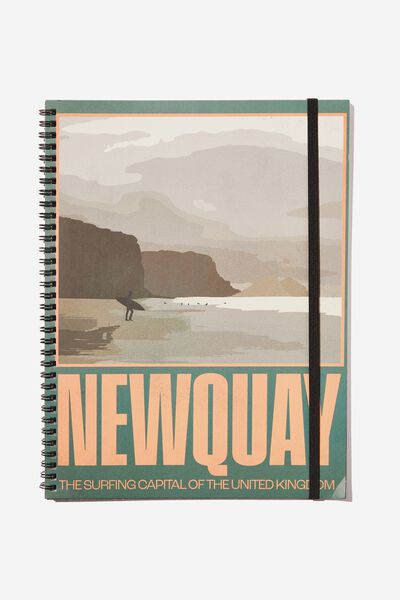 A4 Spinout Notebook, RG UK NEWQUAY