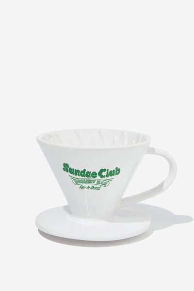 Pour Over Coffee Top, SUNDAE CLUB GREEN