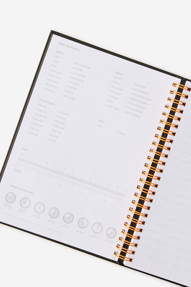 2026 Spiral Planner, LCN DOO DOODLE BOY BLACK