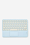 Wireless Keyboard With Touchpad, ARCTIC BLUE - alternate image 1