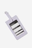 Off The Grid Luggage Tag, GINGHAM/ SOFT LILAC - alternate image 2