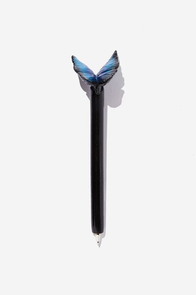 The Novelty Pen, BLUE BUTTERFLY