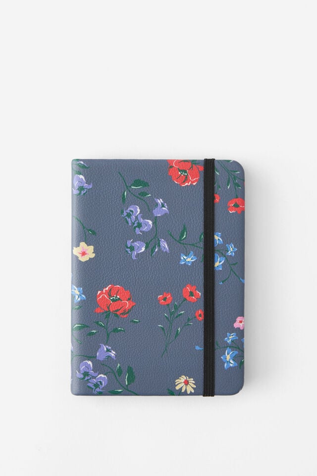 A6 Buffalo Journal, WILDFLOWER STORM BLUE