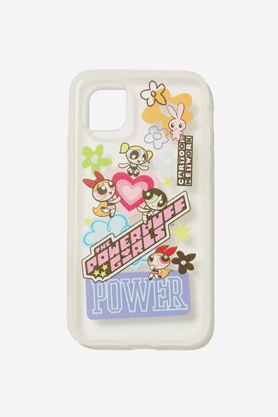 Collab Protective Case Iphone 11, LCN CAR POWERPUFF GIRLS COLLAGE