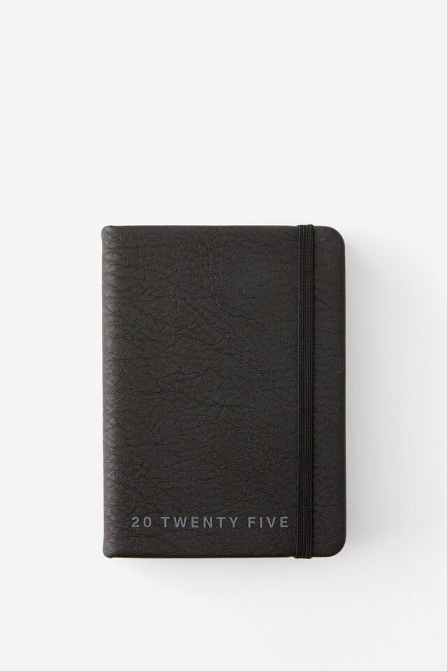 2025 A6 Daily Buffalo Diary, BLACK