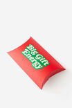 Medium Pillow Gift Box, BIG GIFT ENERGY - example image 1
