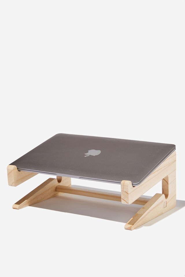 Collapsible Laptop Stand, NATURAL