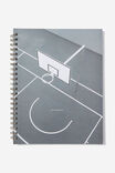A4 Campus Notebook, LETS BOUNCE BBALL COURT - alternate image 1