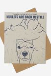 MULLETS BACK IN STYLE DOG!