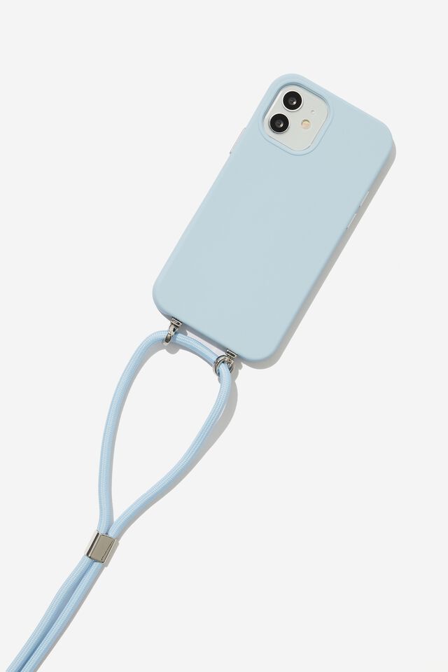 Cross Body Phone Case Iphone 12/ 12 Pro, ARCTIC BLUE