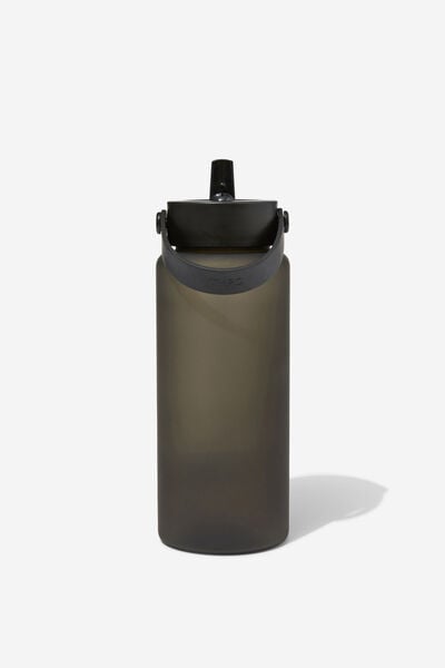 The Big Sipper Drink Bottle, FROSTED BLACK