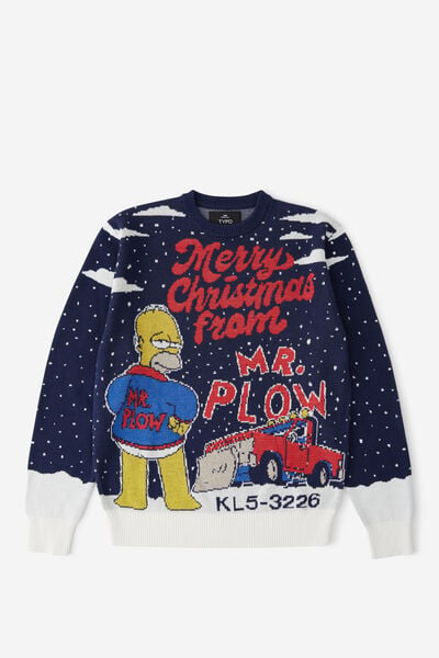 Christmas Jumper, LCN SIM SIMPSONS MR PLOW