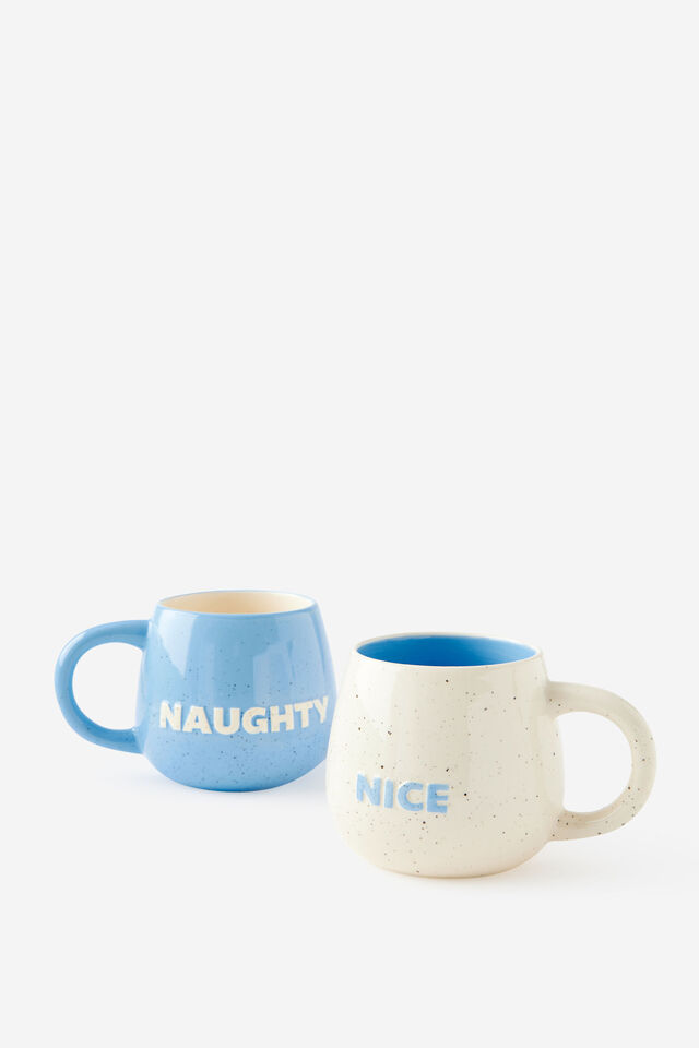 Duo Mug Set, NAUGHTY NICE