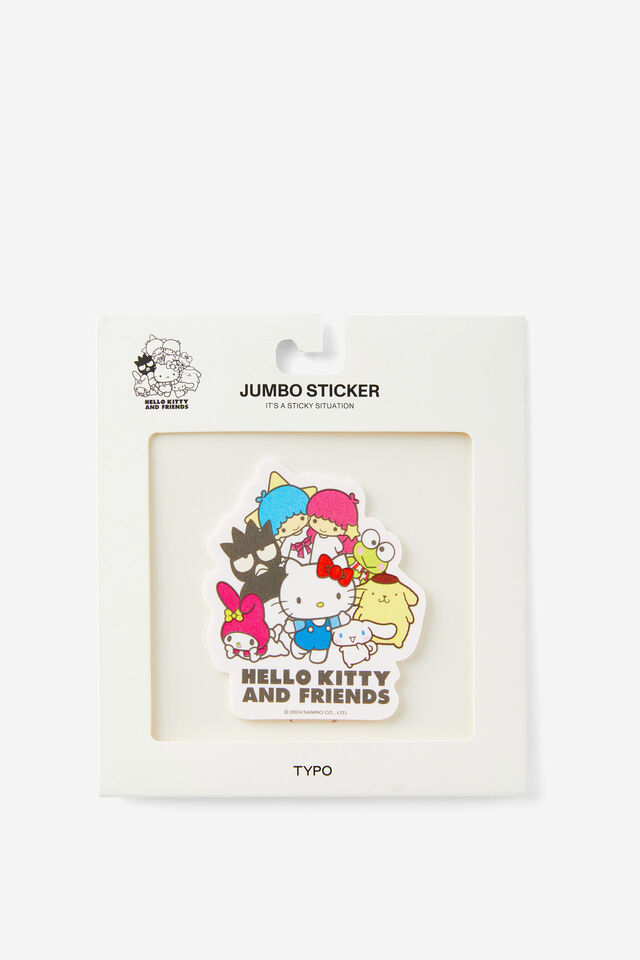 Jumbo Sticker, LCN SAN HELLO KITTY