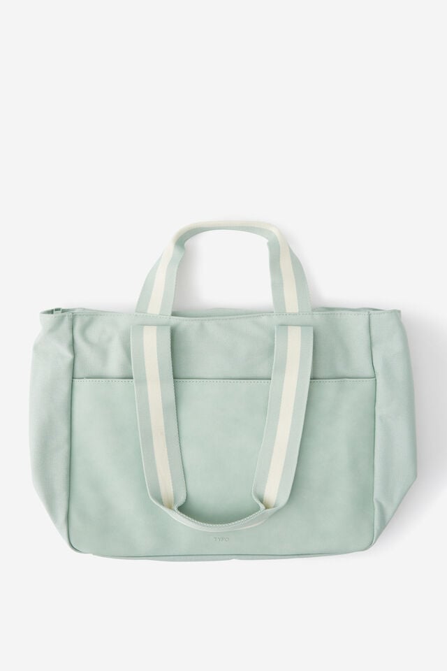 Essential Tote, SMOKE GREEN