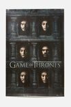 Game Of Thrones Hang Out Poster, LCN WB GOT FACES