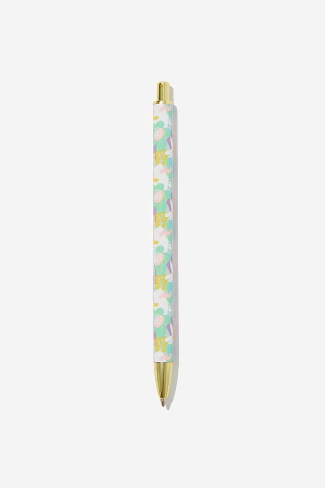 Arlow Pen, ABSTRACT FLORAL SOFT POP