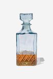 The Whiskey Business Decanter, BLUE - alternate image 3