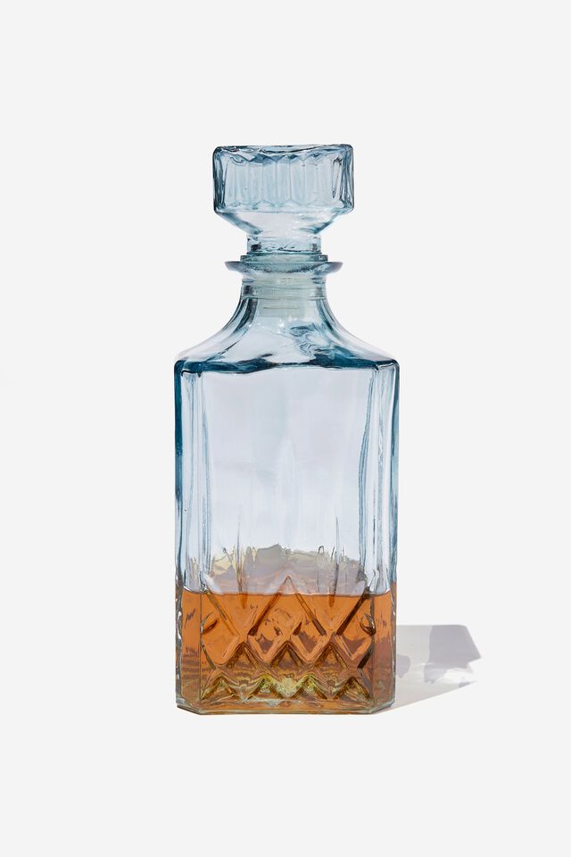 The Whiskey Business Decanter, BLUE