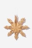 Paper Snowflake Decoration, KRAFT - alternate image 2