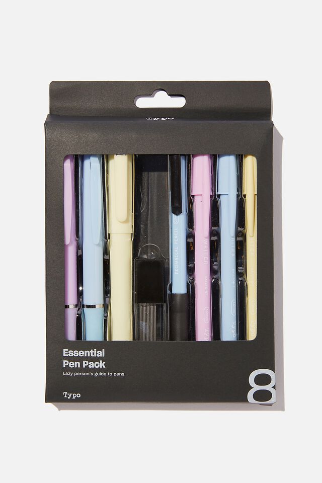 Essential Pen Pack, PASTEL SKY